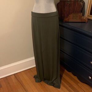 NWOT Apt. 9 Olive Maxi Skirt
